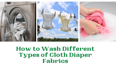 How to Wash Different Cloth Diaper Fabrics