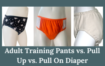 Adult Training Pant vs. Pull Up vs. Pull on Diaper: What’s the Difference?