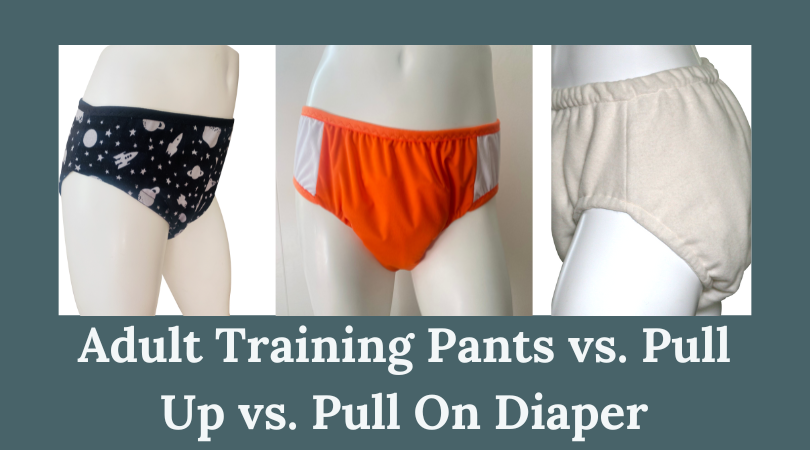 What's the difference between pull ups, training pants, and pull on diapers?