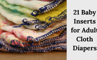 21 Baby Inserts for Adult Cloth Diapers