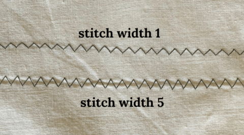 The Difference Between Stitch Width and Length - Little Onion Cloth